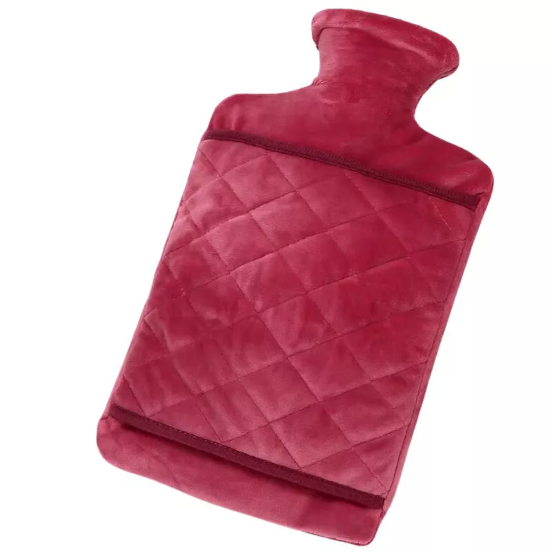 EBF Home Ultra Cozy 2L Hot Water Bottle with Hand Warming Pocket