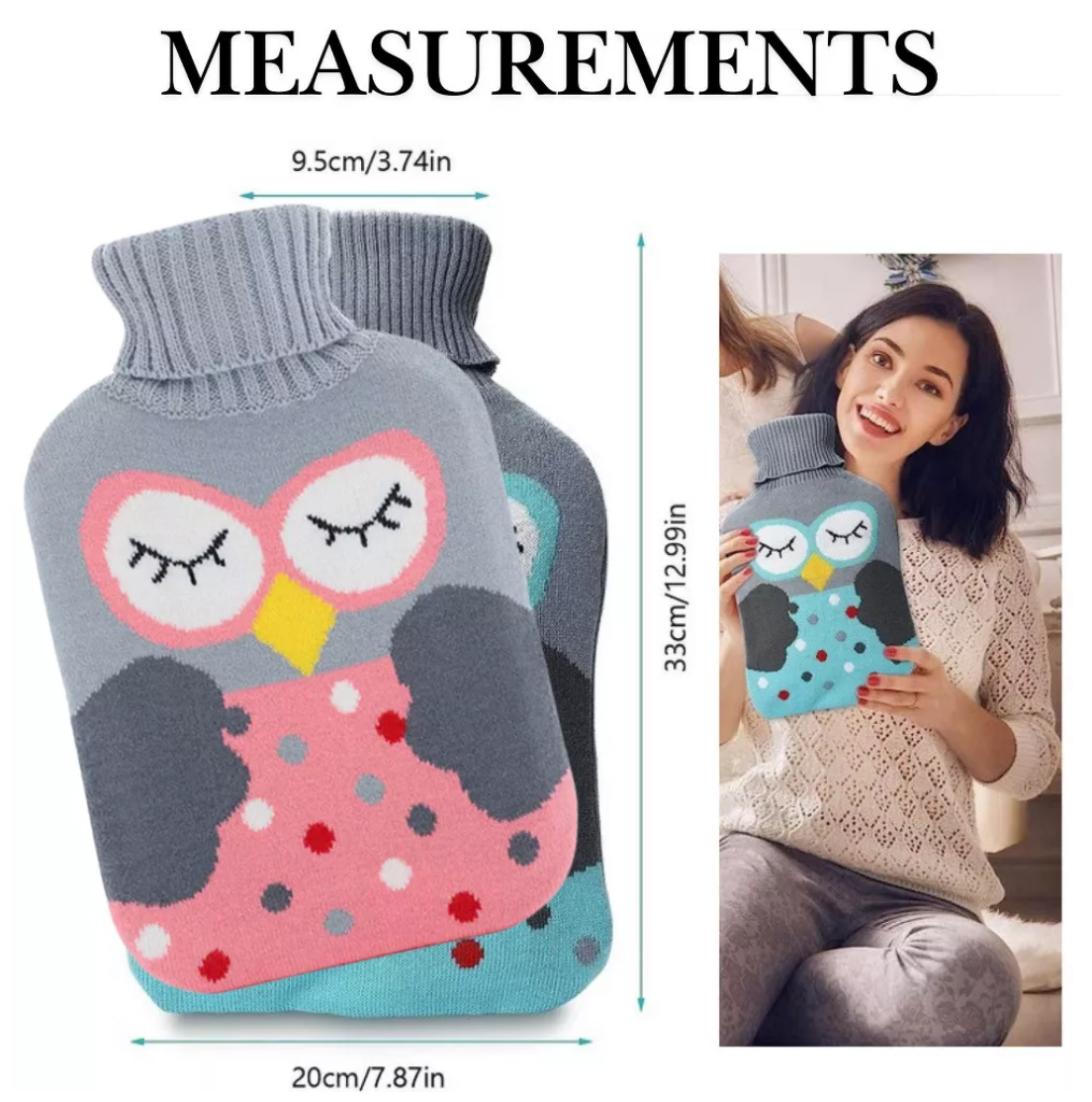 Huddle Hush Pink Owl - 2 Liter