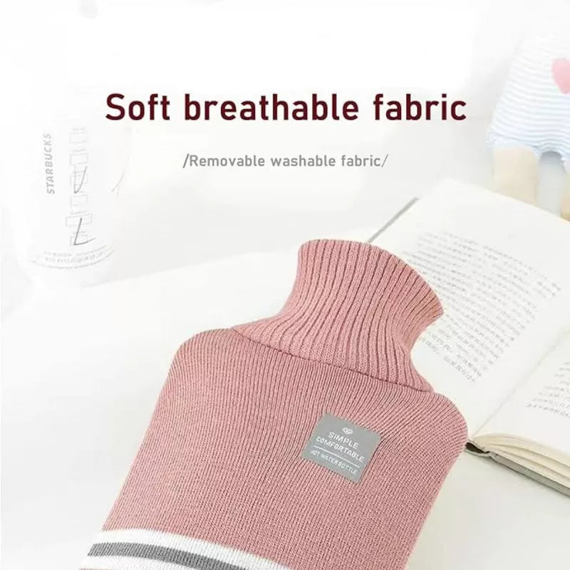 Huddle Hush Hot Water Bottle - 1 Liter - Stripe Collection