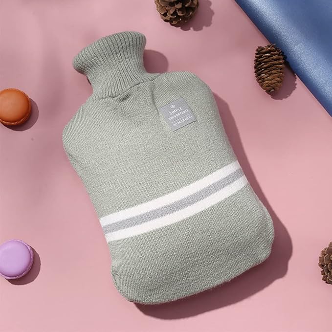 Huddle Hush Hot Water Bottle - 1 Liter - Stripe Collection