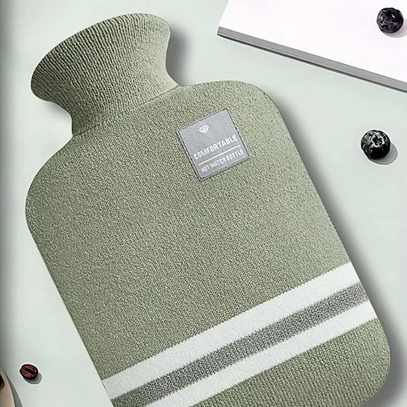 Huddle Hush Hot Water Bottle - 1 Liter - Stripe Collection