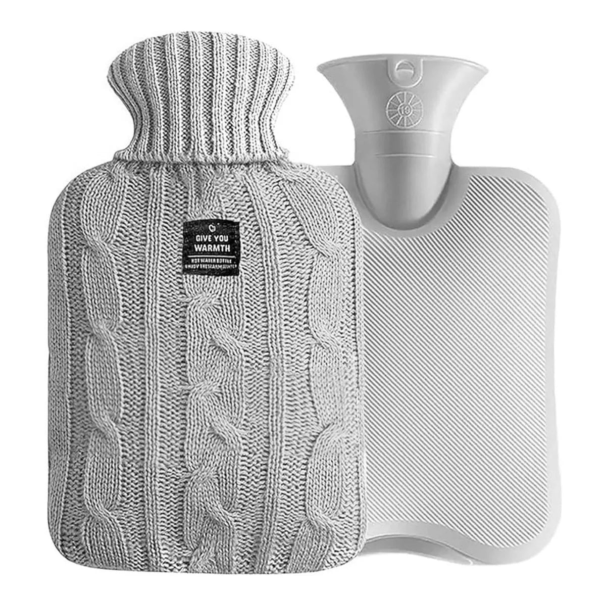 Huddle Hush Hot Water Bottle - 1 Liter - Knit Collection